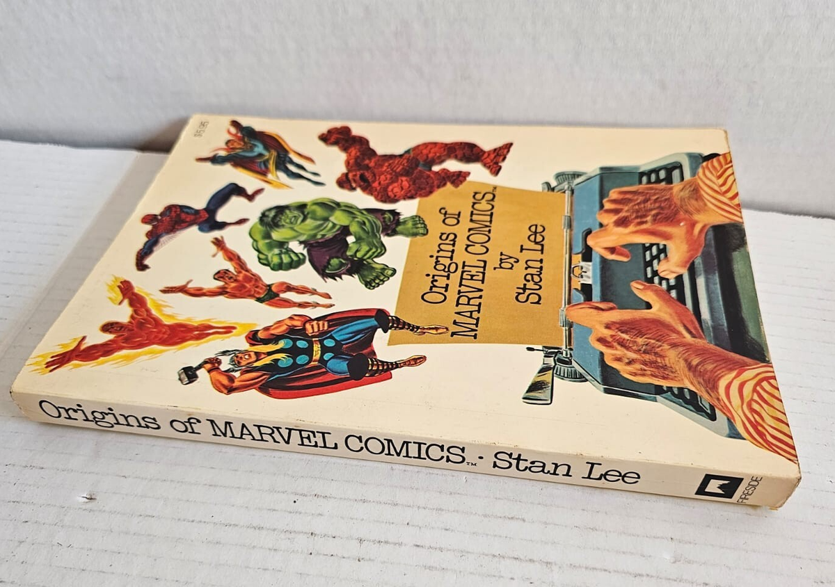1974 Origins of Marvel Comics by Stan Lee Trade Paperback Fireside