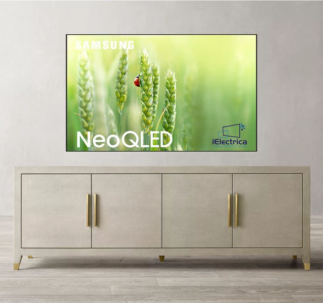 Samsung The Frame Ls03b Qn55ls03baf 55 4k Uhd Qled Smart Tv Charcoal Black For Sale Online Ebay