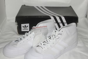 adidas matchcourt mid white