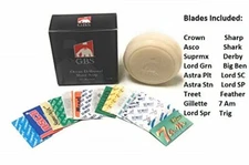 GBS High Quality Double Edge Razor Blades-Sample Pack of 18