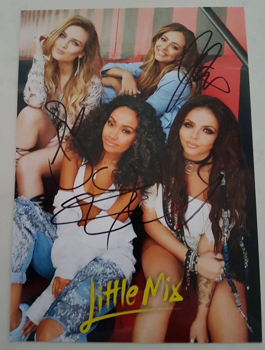 Little Mix Signed Poster