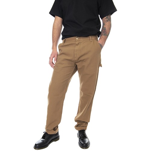 Carhartt ruck single knee pants - hamilton brown - pantaloni chino uomo  marroni | eBay