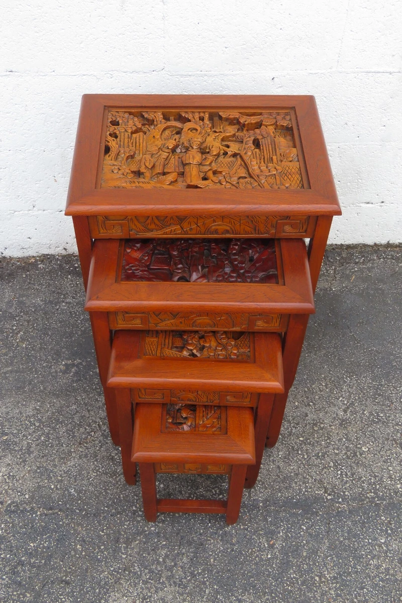 Asian Carved Table In Antique Tables (1900-1950) for sale | eBay
