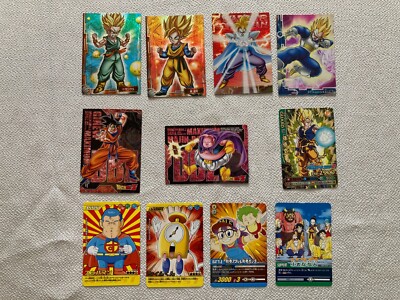 Lot Of 11 Dragon Ball Super Card Collection Rare cards, various Japan | eBay