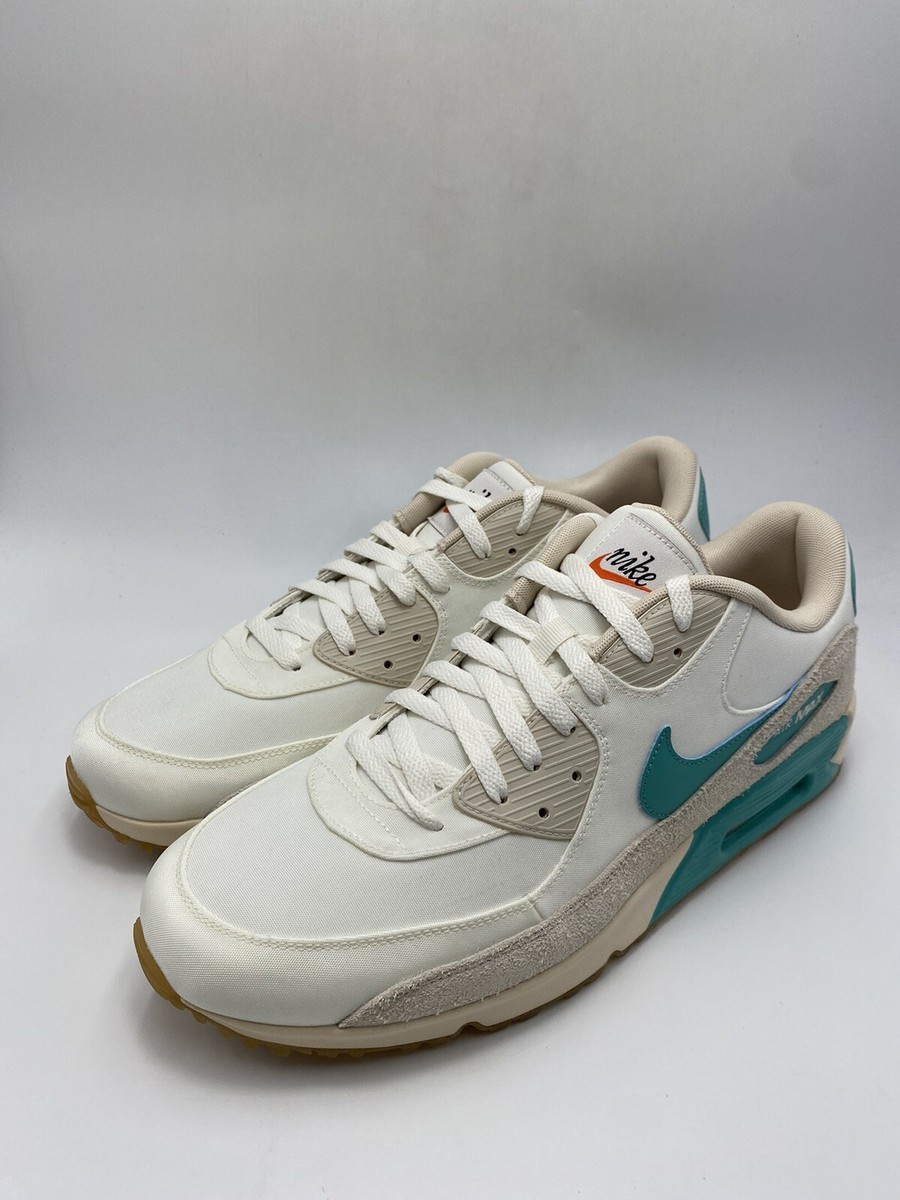 Nike Air Max 90 G NRG M22 Sail Teal Peal White Shoes (DO6492 Nike Air Max 90 G NRG M22 Sail Teal Peal White Shoes (DO6492