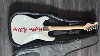 ギター Fender Hello Kitty White Stratocaster Fender x Hello Kitty Stratocaster - Limited Edition - 2024