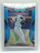 Sean Newcomb 2019 Prizm Baseball - BLUE MOJO (298/399) - Atlanta Braves