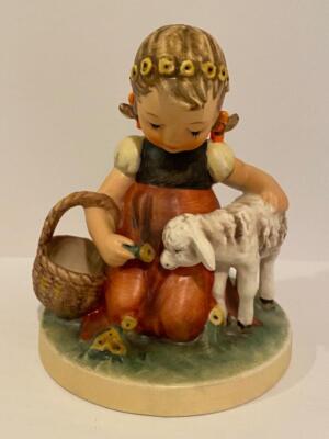 Goebel Hummel Favorite Pet Figurine #361 TM4 Girl with Lamb Design