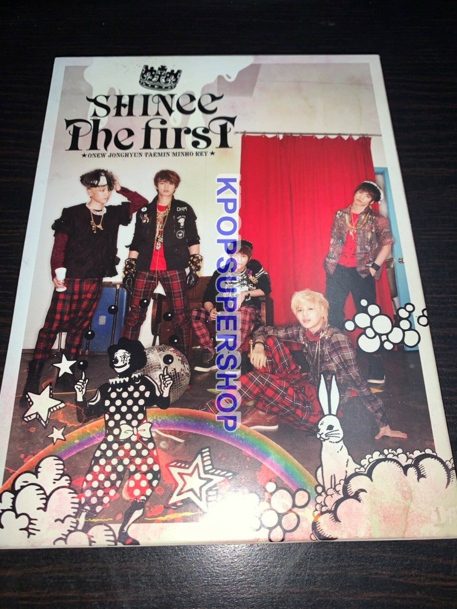 SHINee The First CD DVD First Press Limited Edition Great KPOP