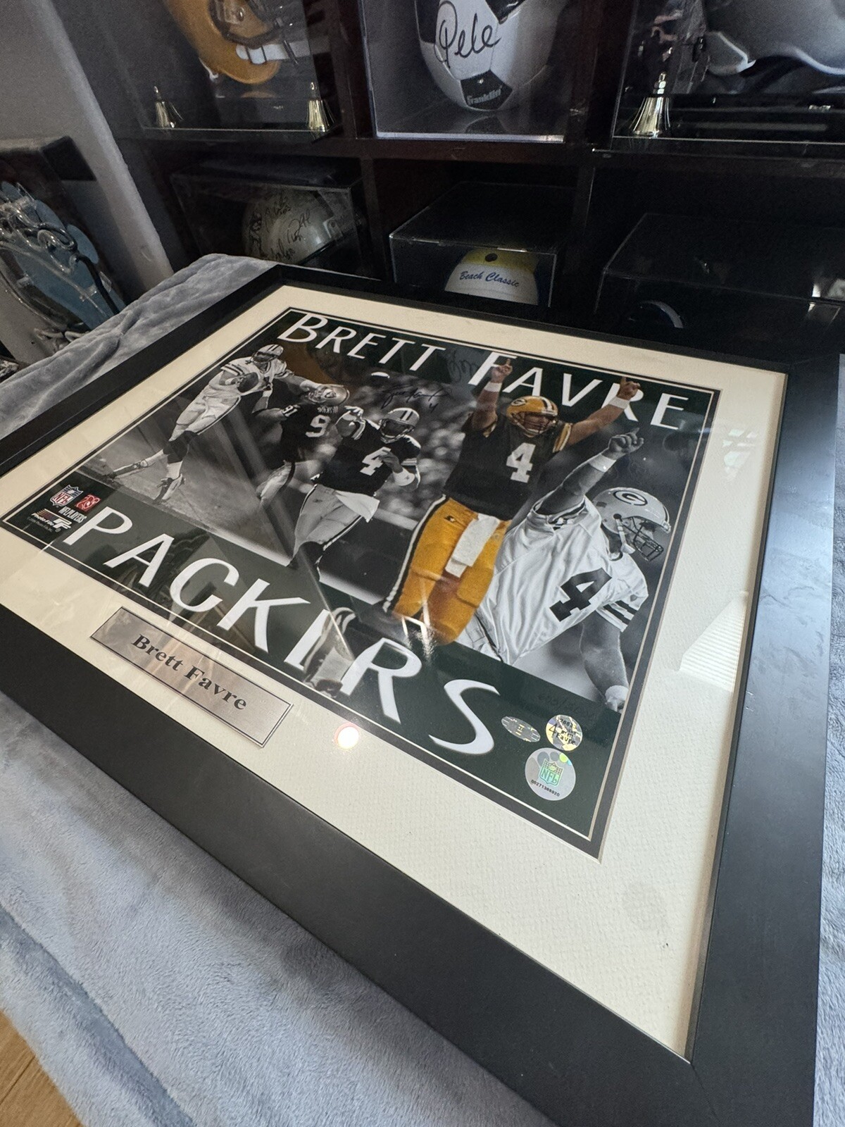 Brett Favre Autographed Signed Green Bay Packers Framed 16x20 Limited Edition #/2000 Steiner 