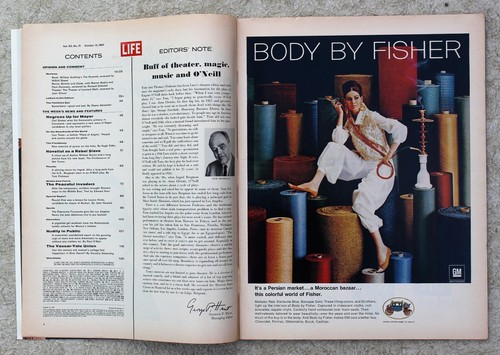 Life; October 13, 1967; Ingrid Bergman; Nudity; Middle East; Fearsome Foursome - Bild 3 von 12