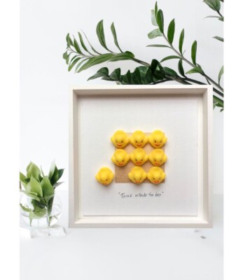 Think outside the box - Badeenten - Pop Art - Geschenkidee
