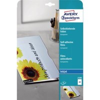 Avery Zweckform Inkjet Folien, A4, Klar, St„Rke 0,17 Mm