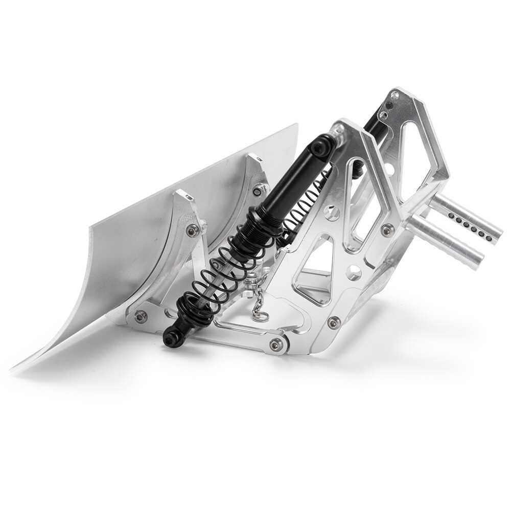 1:10 RC Alloy Snow Shovel Plow Blade – Fits SCX10 SCX10II TRX-4 By AXSPEED - View #4