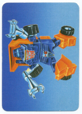 TRANSFORMERS ACTION CARDS #22 Huffer *