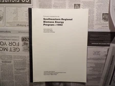 Southeastern Regional Biomass Energy Program - 1992 - US Dept of Energy - TVA
