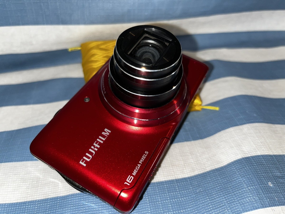 Fujifilm FINEPIX T400 RED,16MP,10x,f/3.4,3inch fromJapan Fujifilm FINEPIX T400 RED,16MP,10x,f/3.4,3inch fromJapan