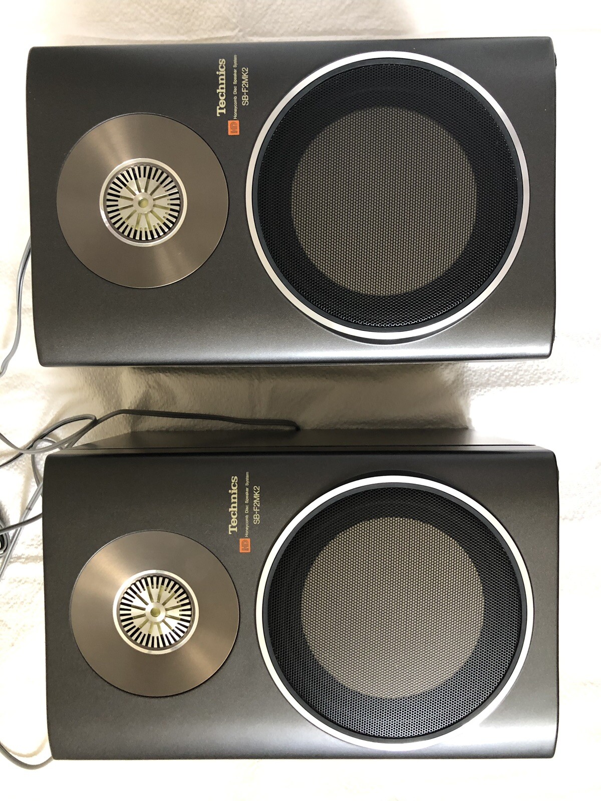 technics honeycomb speakers