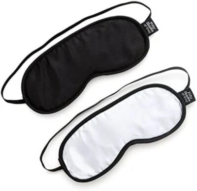 Blindfold - 2 Satin ADULT Cover Sexy Couple Games Love Eye Mask Band Toy Unisex