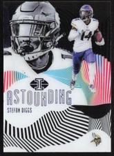 2019 Panini Illusions #AST-SB Stefon Diggs Astounding Blue 286/299