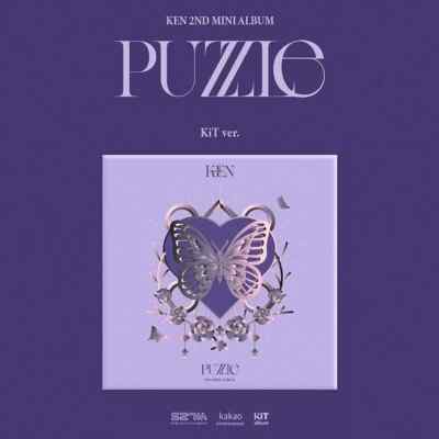 VIXX KEN [PUZZLE] 2nd Mini Album KIT Ver/Kit+Ball Chain+Title Card+15 Photo Card