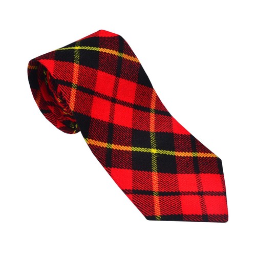 Men's Scottish Neck Ties For Kilt Various Clan Tartan Acrylic Wool Necktie AAR - Picture 79 of 121