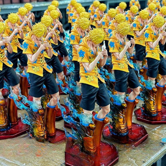 JC Studio One Piece Egghead Sanji Model In Stock H24.1cm Painted