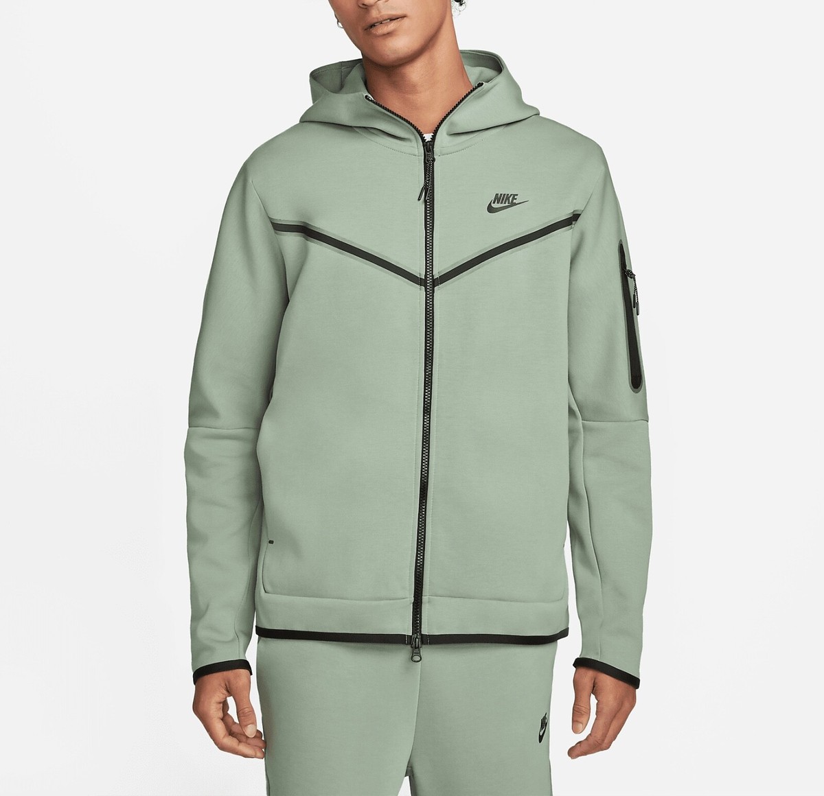 NIKE テックフリース Nike Sportswear Tech Fleece Hoodie Men's SZ S Mica Green