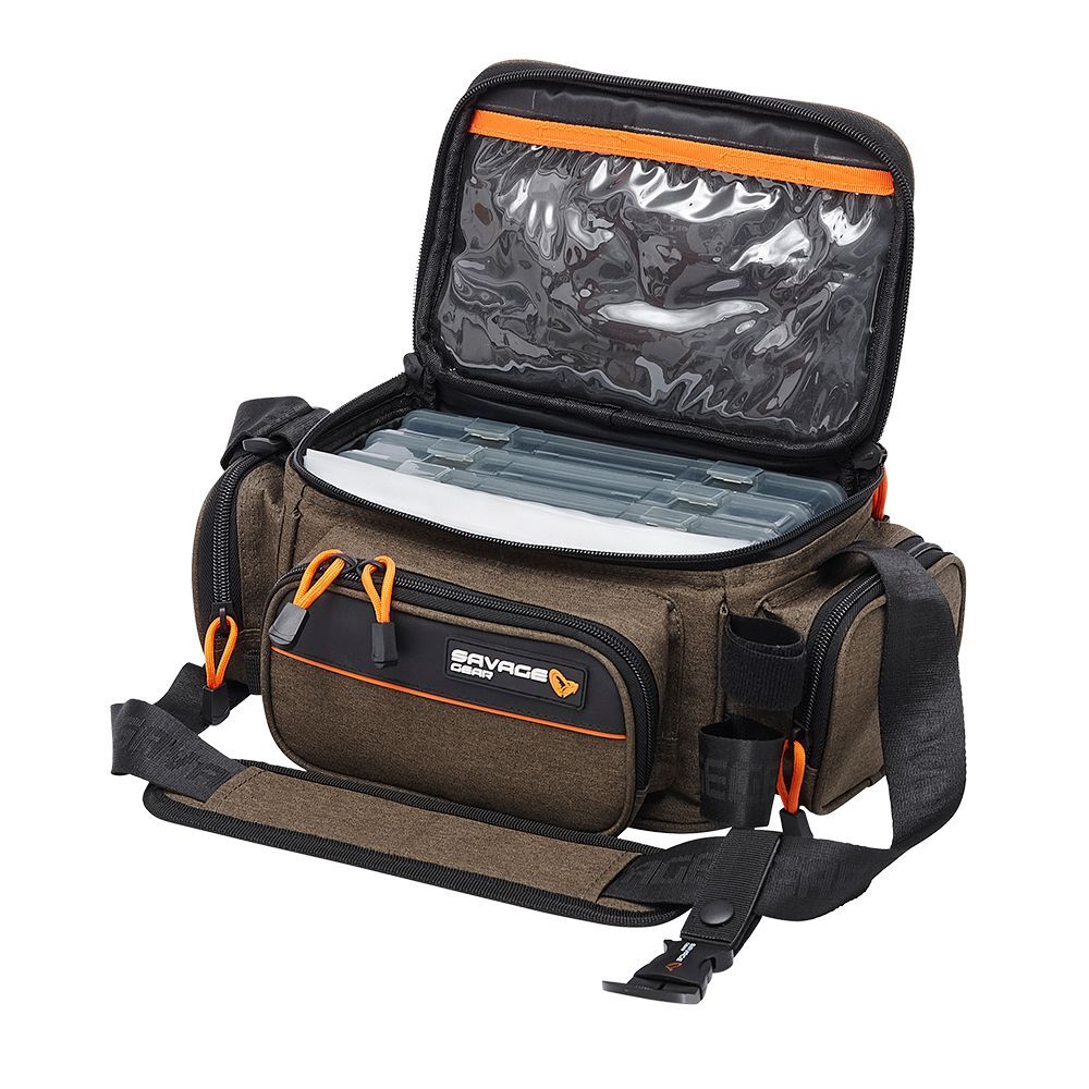Коробка-мешки Savage Gear System Box Bag S 3 коробки 5 пакетов по 5,5 л