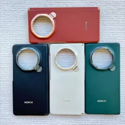 Nuevo*Funda trasera de cuero PU de lujo original y cubierta con marco lateral para HONOR Magic V3