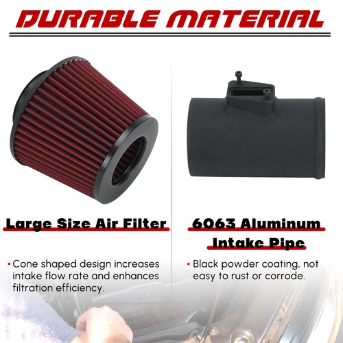 Cold Air Intake System For 2020 2025 VW Golf GTI MK8 2.0L TSI EA888 evo4 - Picture 3 of 17
