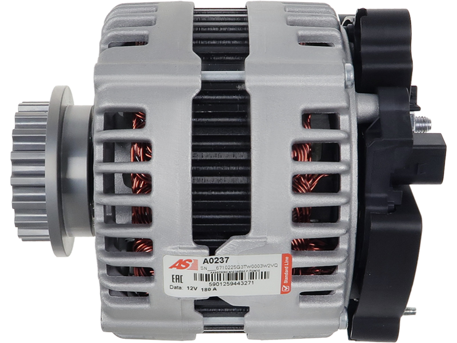 Brand New Alternator 12V 180A for VW TRANSPORTER B B 2003-2009 OE 0121715004