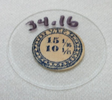 THICK GLASS POCKET WATCH CRYSTAL NEW OLD STOCK SIZE 15 1/16 REPLACEMENT PART B15