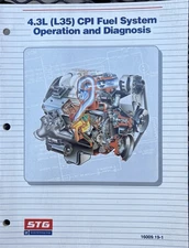 Vintage GM STG 4.3L (L35) CPI Fuel System Operation And Diagnosis 16009.19-1