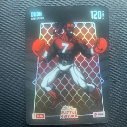 Bijan Robinson DIJON Brawl 2026 Bo Jackson Battle Arena Card 184 Atlanta Falcons