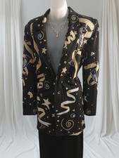 Beautiful St John Millennium by Marie Grey Evening Full Sparkling Jacket Size 12