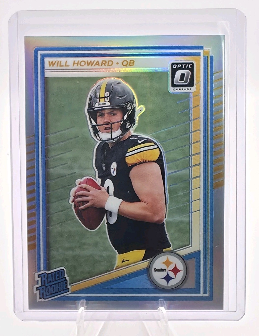 2025 Panini Donruss Optic - Rated Rookie Will Howard #233 Holo Prizm (RC)