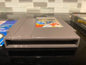 Nintendo Marble Madness NES Box and Game