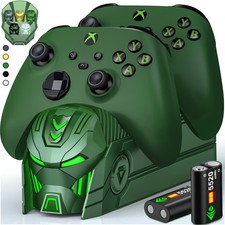 2 Pack 5520mWh Battery Pack for Xbox Series X S/Xbox One Controller Charger Dock