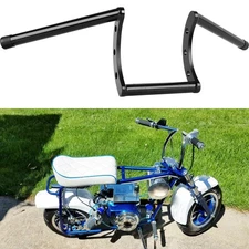 7/8" 22mm Motorcycle Z-Bar Handlebars APE Hanger Bar For Mini Bike Scooter