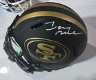 💥Jerry Rice Signed San Francisco 49ers Eclipse Mini Helmet Beckett AUTH 🔥