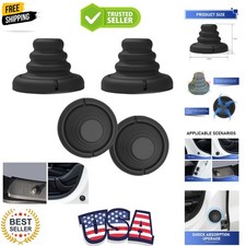 4 PCS Car Door Silicone Cushion Pads, Airbag Shock Absorber, Car Door Anti-Co...