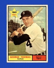 1961 Topps Set-Break #544 George Thomas VG-VGEX *GMCARDS*