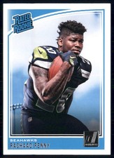 2018 Donruss - Rated Rookie Rashaad Penny #318 RC
