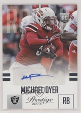 2015 Panini Prestige Rookie Signatures Michael Dyer #270 Auto 0v1