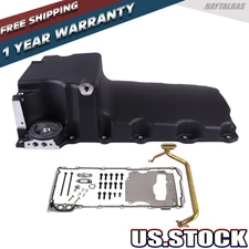 302-1BK LS Swap Retrofit Oil Pan Kit For 55-87 GM LS-Series Engine Black