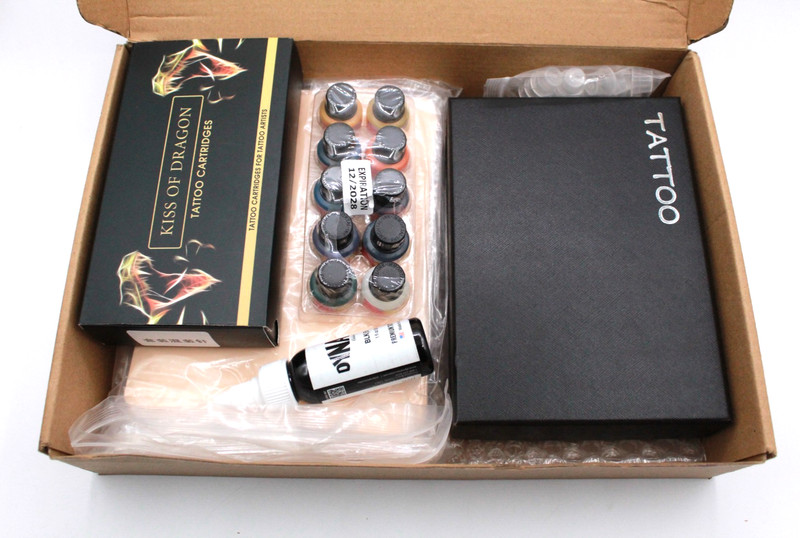 Kiss of Dragon Wireless Tattoo Gun Kit 2400mAh