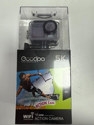 Goodpa 5K Ultra HD Action Kamera - WiFi, Wasserdicht, Dual Screen, 30M Tauchen