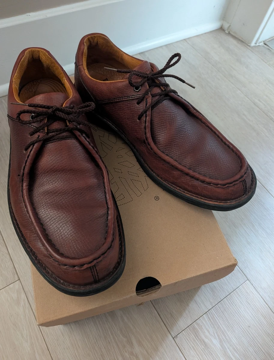 Timberland Mens 79085 Brown Leather Moc Toe Lug Sole Oxford Shoes Size 8M Timberland Men main image 2