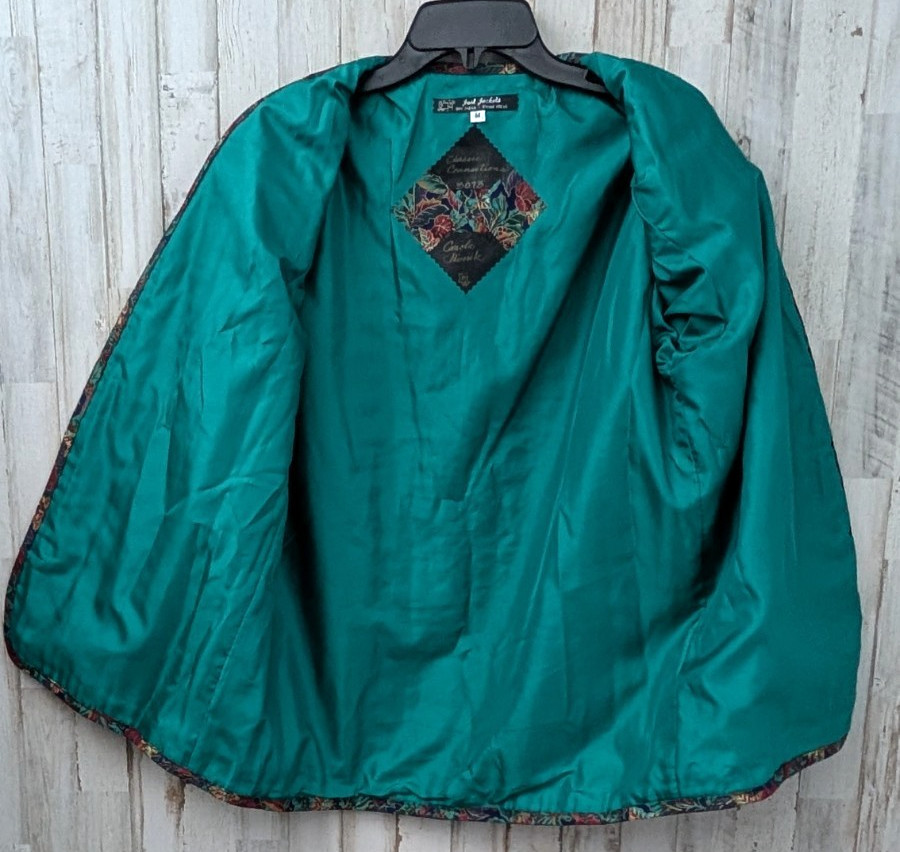 Vintage Quilted Patchwork Handmade Jacket Womans … - image 8